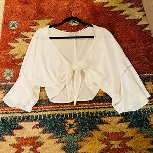 Seek the Label Tie Top